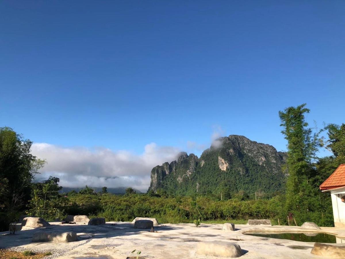 Jungle Paradise Vangvieng - Bungalows Ванг-В'єнг Екстер'єр фото