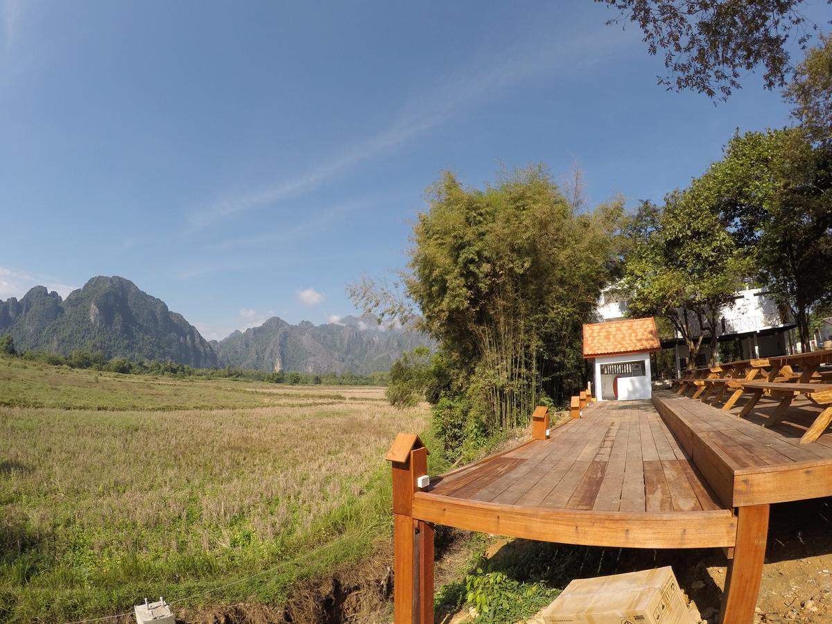 Jungle Paradise Vangvieng - Bungalows Ванг-В'єнг Екстер'єр фото